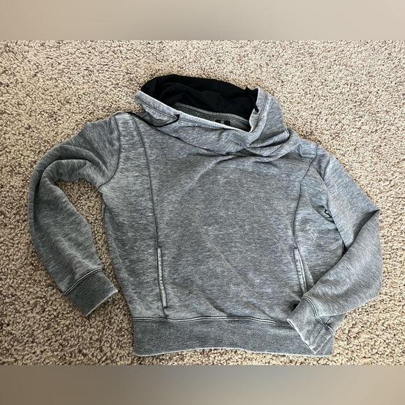 DC Small Cowl Neck Hooded Sweatshirt - Picture 1 of 4